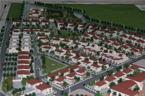 China 1 / 400 Scale Villa 3d Model , Layered Color Physical Architecture Model wholesale