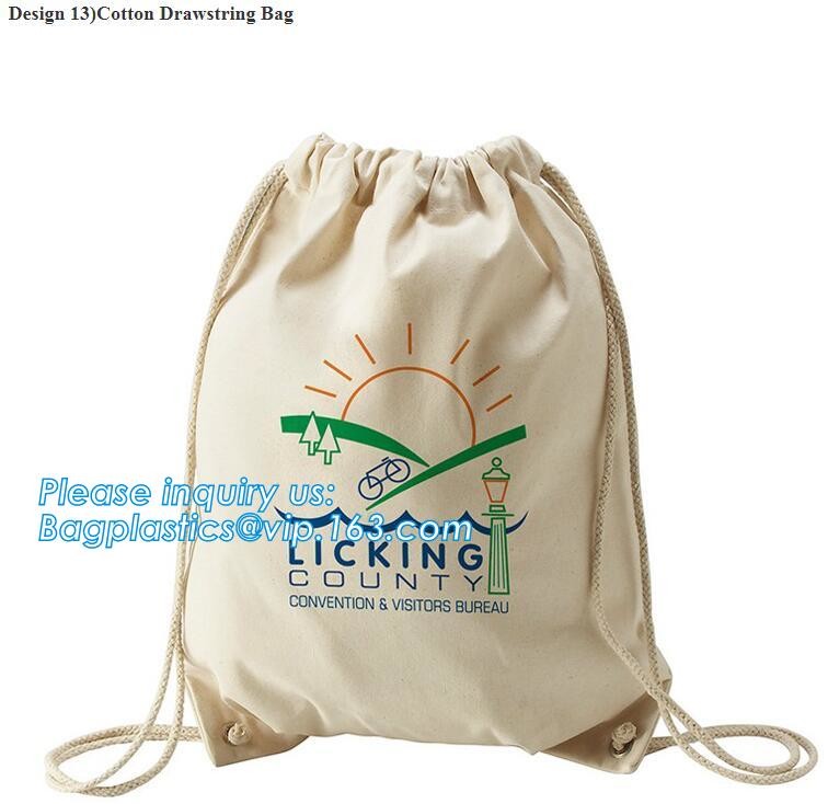 Custom silk screen printed Cotton material handle style blank natural cotton canvas bag without logo bagplastics bagease