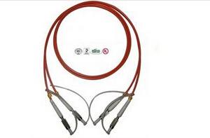 8 Cores DIN Type Fiber Optic Patch Cord Multimode For LAN , CATV Multimode For LAN , CATV