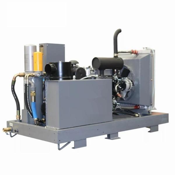450 CFM Portable Diesel Engine Operated Screw Air Compressor