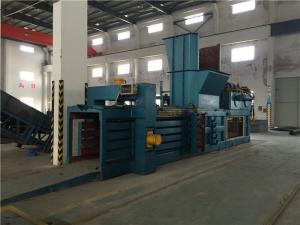 China Recycling Horizontal Baling Machine With Touch Screen And Visible Windows wholesale
