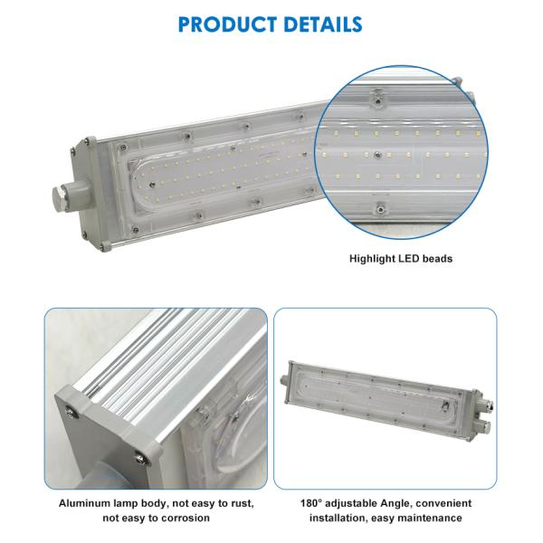 150lm-160lm Explosion Proof Linear Light Flameproof Tube Fitting