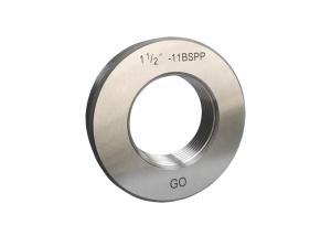 China 1 1/2''-11 BSPP Pipe Thread Ring Gauge Inspection Tool for British Standard Pipe Threads wholesale