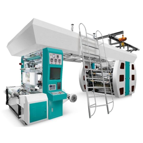 Quality YTC-61200 CI Type Automatic Flexo Printing Machine Six Colors 180m/Min for sale