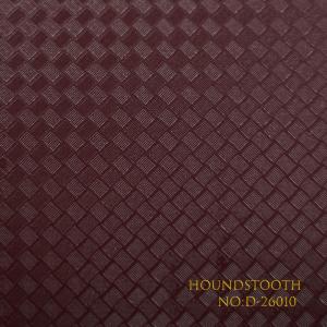 China Packaging Waterproof PVC Paper Smudge Proof With Houndstooth Grain wholesale
