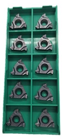 Black Color Carbide Threading Inserts PVD Coating 16ER250ISO