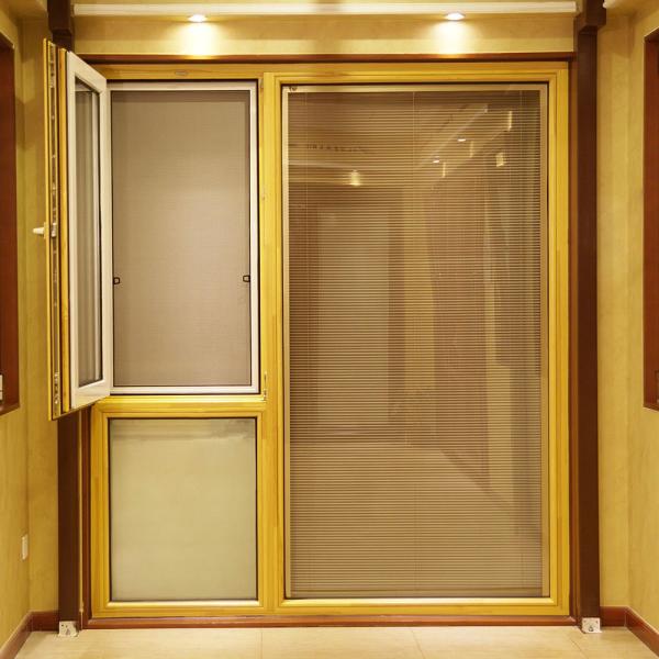 Bridge Break Aluminum Window Frame Extrusions Energy Efficient Heat Insulation