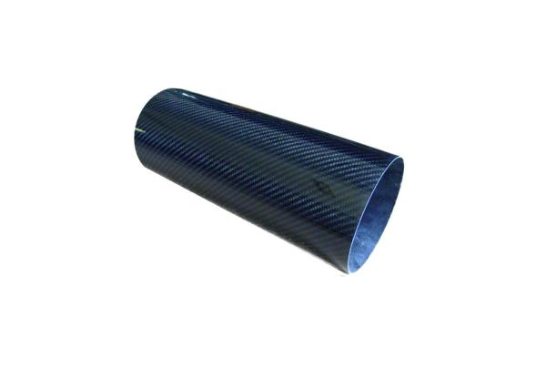 Quality Round Twill Glossy Carbon Fiber Tube / Piping use in Telescopic Pole for sale