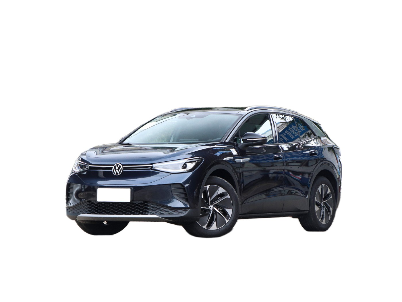 100% Electric SUV EV Cars Gray Color Compact VW ID4X PRO And Pure