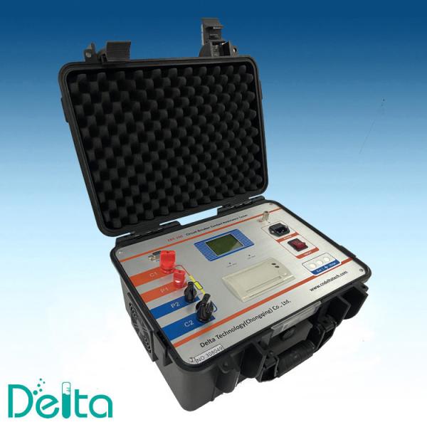 Quality CRT Switchgear 100A 200A IEC62271 Loop Resistance Tester for sale