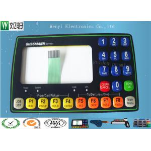 China 0.2mm PET Waterproof Membrane Switch wholesale