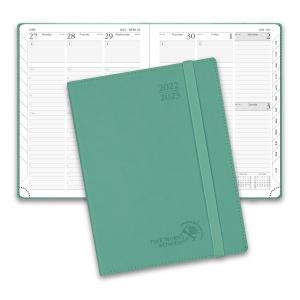 OEM Green Medium Academic Planner With Monthly And Weekly Schedule