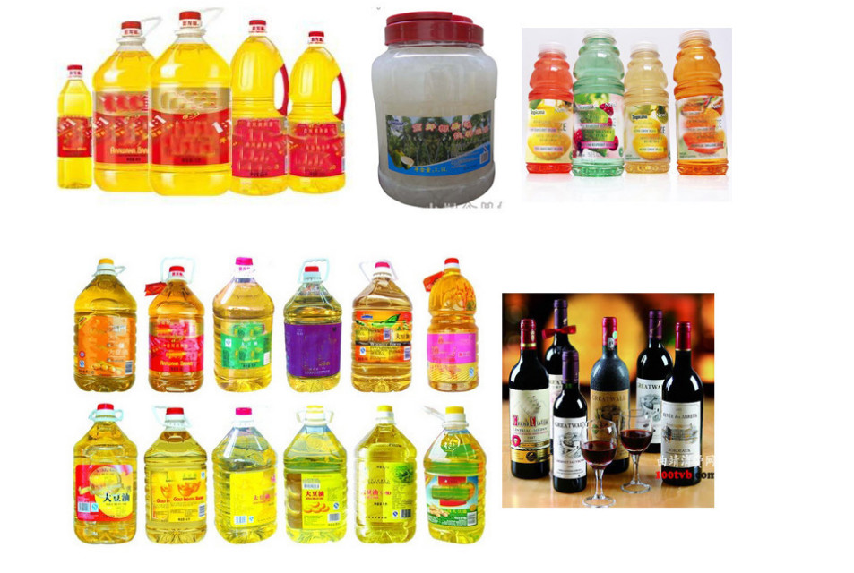 Filling Capping Labeling Function 1L Oil Packing Machine PLC Control