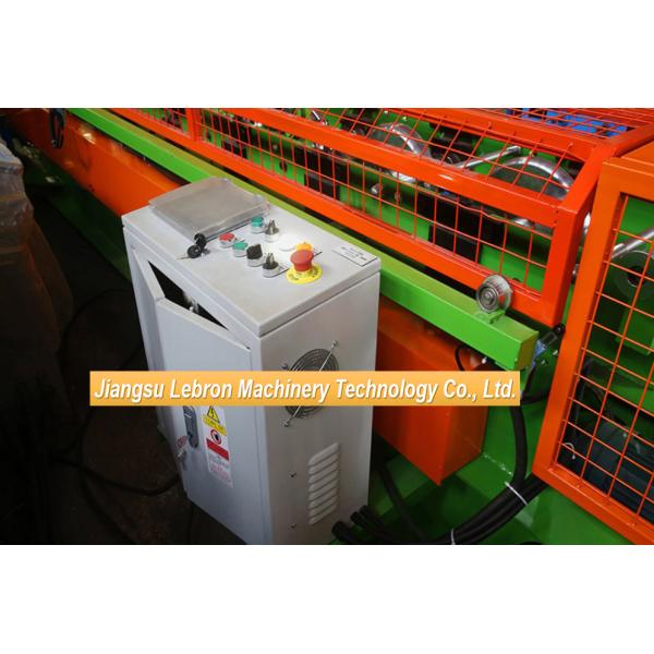 Continuous Steel Gutter Roll Forming Machine 12-15m/Min Speed