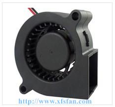 China 50*50*15mm 5V/12V DC Blower DC Black Plastic Brushless Cooling Fan Blower 5015 wholesale