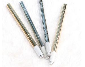 China Metal 38g Heavy Manual Eyebrow Tattoo Pen Microblading Tool on sale