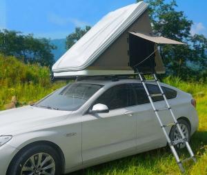 China Self Driving Tour Double Hydraulic Pop Up Tent Fo Suv Roof Top Tent Camping 210X125X90CM wholesale