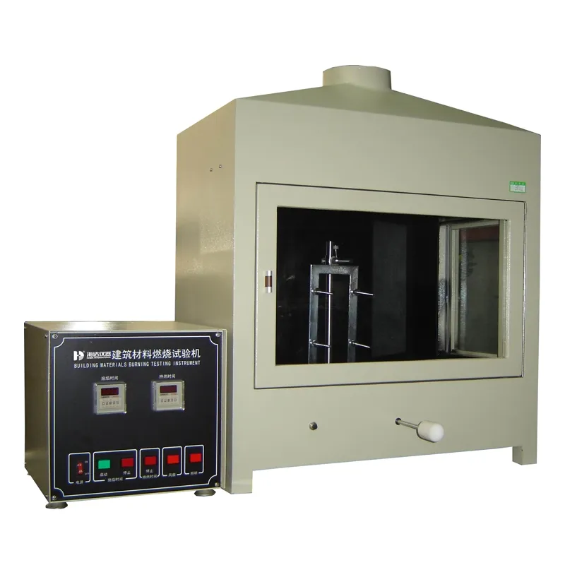 Flammability Tester Building Materials Combustion Test Chamber