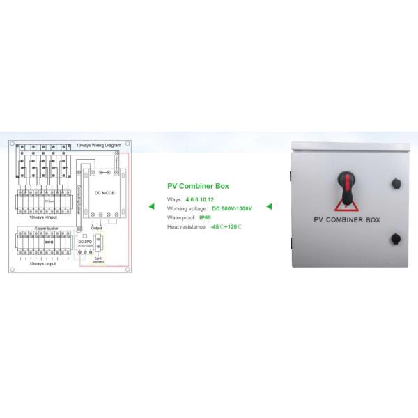 1500V DC Solar Array PV Combiner Box Support Customization 3.8kA