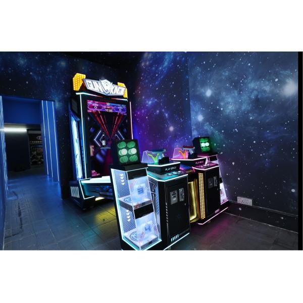 Interactive Infrared Immersive Arcade Shooting Game With Gun