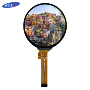 China high brightness Round LCD Display WellDa Circular LCD Screen wholesale