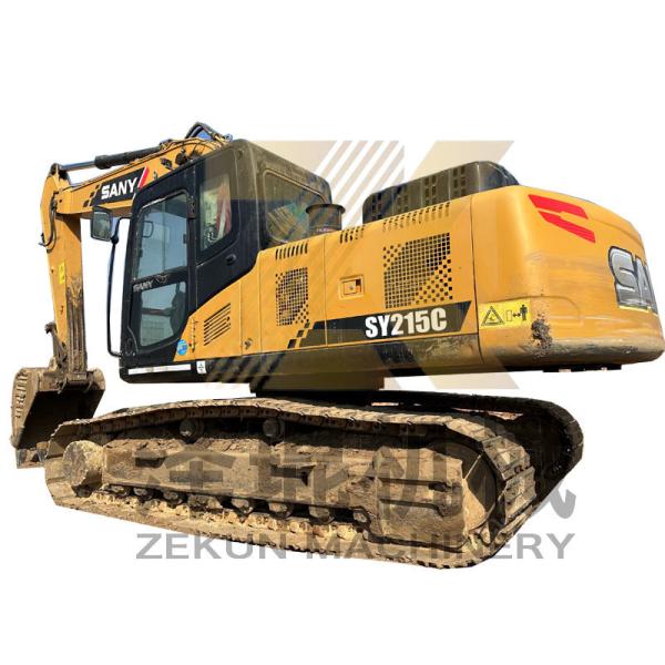 Quality Low Hour Sany SY215C Excavator with 1.1m³ Bucket Capacity for sale