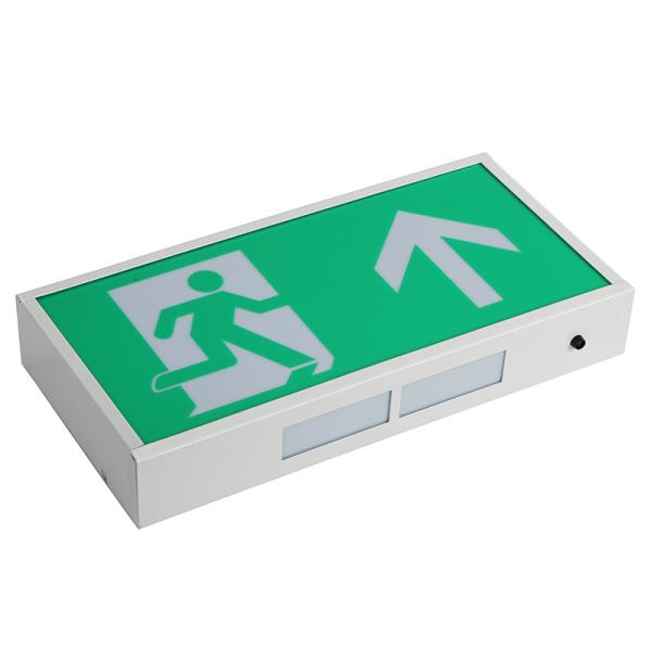 Quality LED Emergency NiCd Battery Rechargeable Exit Sign 3 Hours Operation for sale