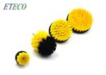 Nylon Filament Drill Scrub Brush Quick Change Shafts Dust Filth Remove