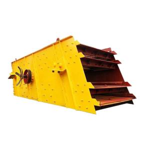 China High Efficiency Rectangular Vibrating Screen Machine For Building Materials wholesale