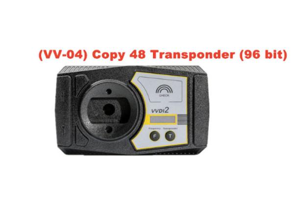 VV-04 VVDI 2 Universal Car Key Programmer 96bit ID48 Complete Cloning Service