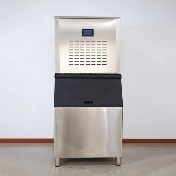 RV Ice Shape 200KG Flake Ice Block Maker Automatic Commercial Ice Maker Machine for Business Frozen Seafood