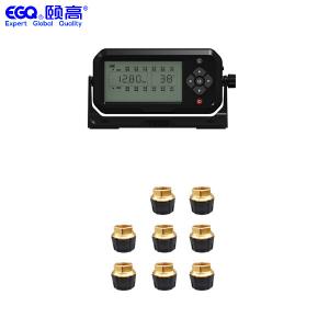 China High Definition Eight Tires Truck Digital Tyre Pressure Monitor wholesale