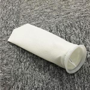 China PE Mesh Liquid Filter Bag , 1 Micron Polyester Felt Filter Bag Calendar Finished wholesale