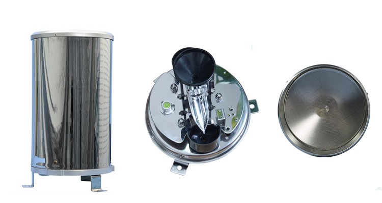10C-50C Precipitation Sensor Rain Gauge with Inner Diameter 200mm 8 inch Stainless Steel