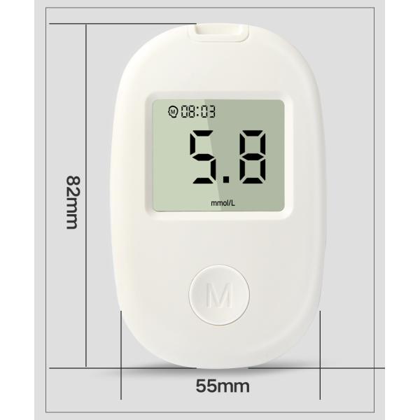 Teveik Safe Finger Pulse Oximeter 0.7μl Electronic Digital Blood Glucose Meter