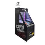 Single Player Arcade Gaming Machine Anti Static Coin Operated Coin Pusher