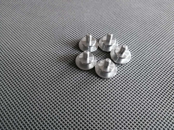 Screw Nuts Aluminum Alloy Threads Tapped Hexagon Nuts