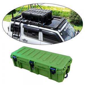 China Wrangler JL 1200*470*325mm High Strength LLDPE Roof Rack Mounted Heavy Duty Tool Box wholesale