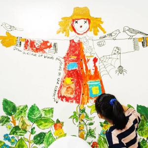 Water Based Dry Erase Whiteboard Paint Coating Erasable Writable