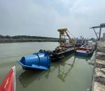 150cbm Model Powerful Cutterhead Suction Dredge 8inch for Large Scale Dredging