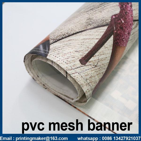 Custom Size Mesh Banner Custom Size 350G PVC Vinyl Mesh Banners