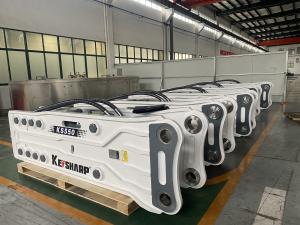 China KS320 Top Pin Type Hydraulic Excavator Breaker Machine 155mm Chisel Diameter wholesale