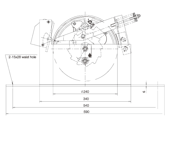 One Direction / Bidirectional Overspeed Governor For MRL Elevator