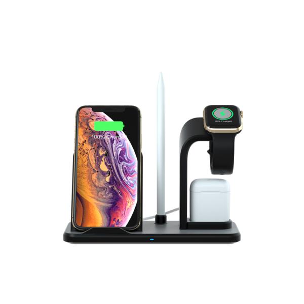 3in1 Fast Charging Wireless Charger With LED Light Indicator