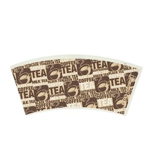Quality Single or Double Sided PE Coated Paper Cup Fan for High-Temperature Resistance for sale