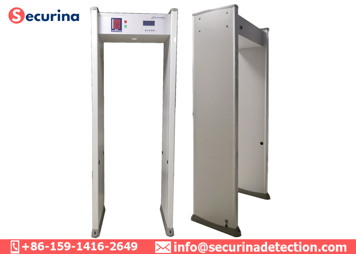 12W Walk Through Security Detector 6 Multi - Zones Scanner Door DSP Technology