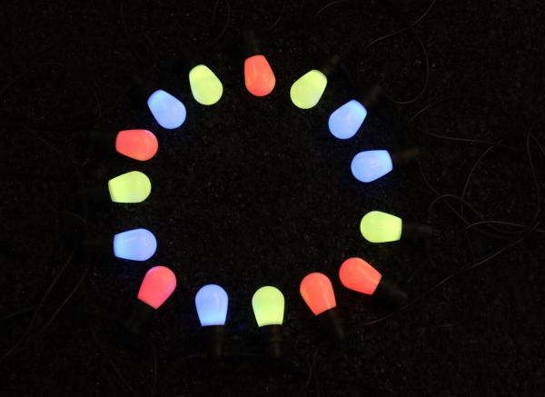Quality 2.4GHz Wi Fi Smart LED Rope Light RGB Colorful LED Decorative String Light 25000H for sale