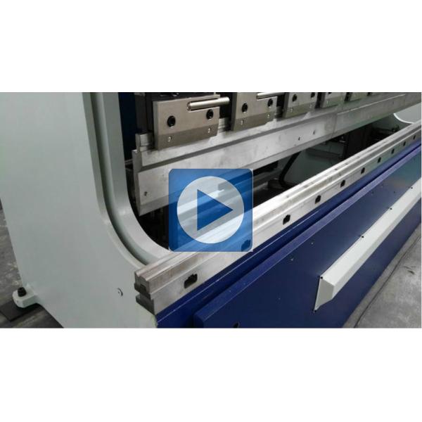 4.1M Long CNC Mechanical Press Brake Machine 125T Bending Capacity SS Processing
