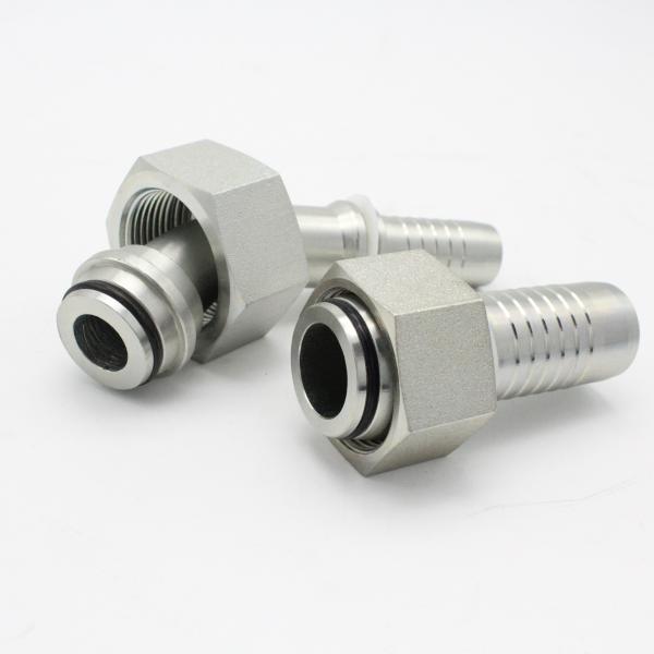 Quality 45 Degree Elbow Metric Female Braided Hose Fitting Hydraulic Hose Connection for sale