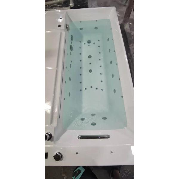 1800MM 70 Inch Freestanding Tub With Air Massage Whirlpool Dome Tent Hotel